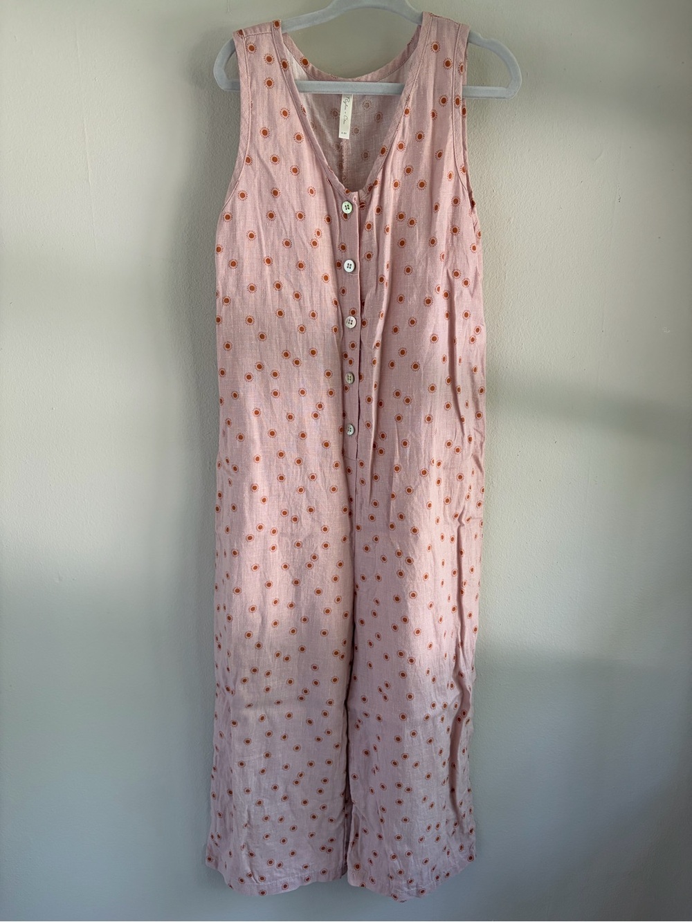 Rylee + Cru Sunburst Bridgette Lilac Romper